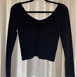 lululemon athletica Black Long Sleeve Top